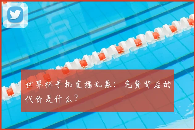 世界杯手机直播乱象：免费背后的代价是什么？