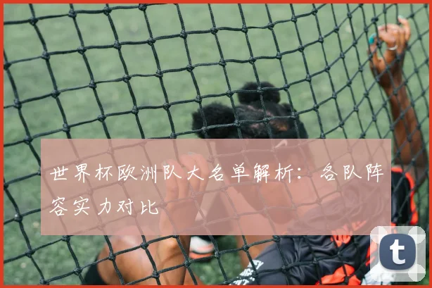 世界杯欧洲队大名单解析：各队阵容实力对比